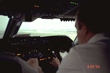 747 Flight deck